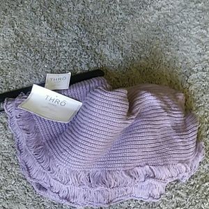 Marlo Lorenz decorative lavender throw